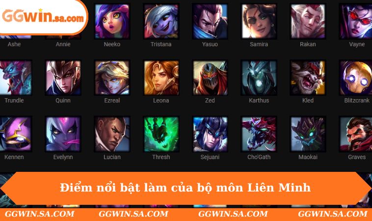 Điểm nổi bật làm nên tên tuổi của bộ môn Liên Minh