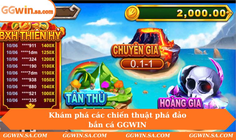 Khám phá các chiến thuật phá đảo bắn cá GGWIN